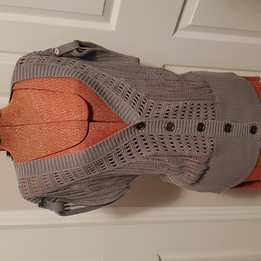 Gray sweater